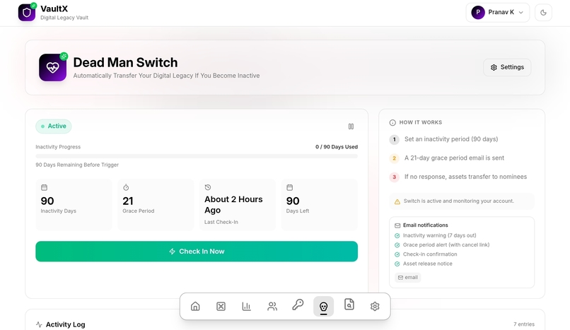 VaultX – screenshot 6