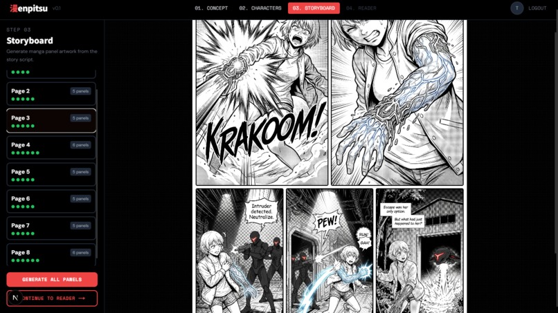 Enpitsu – screenshot 2