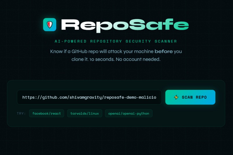 RepoSafe – screenshot 2