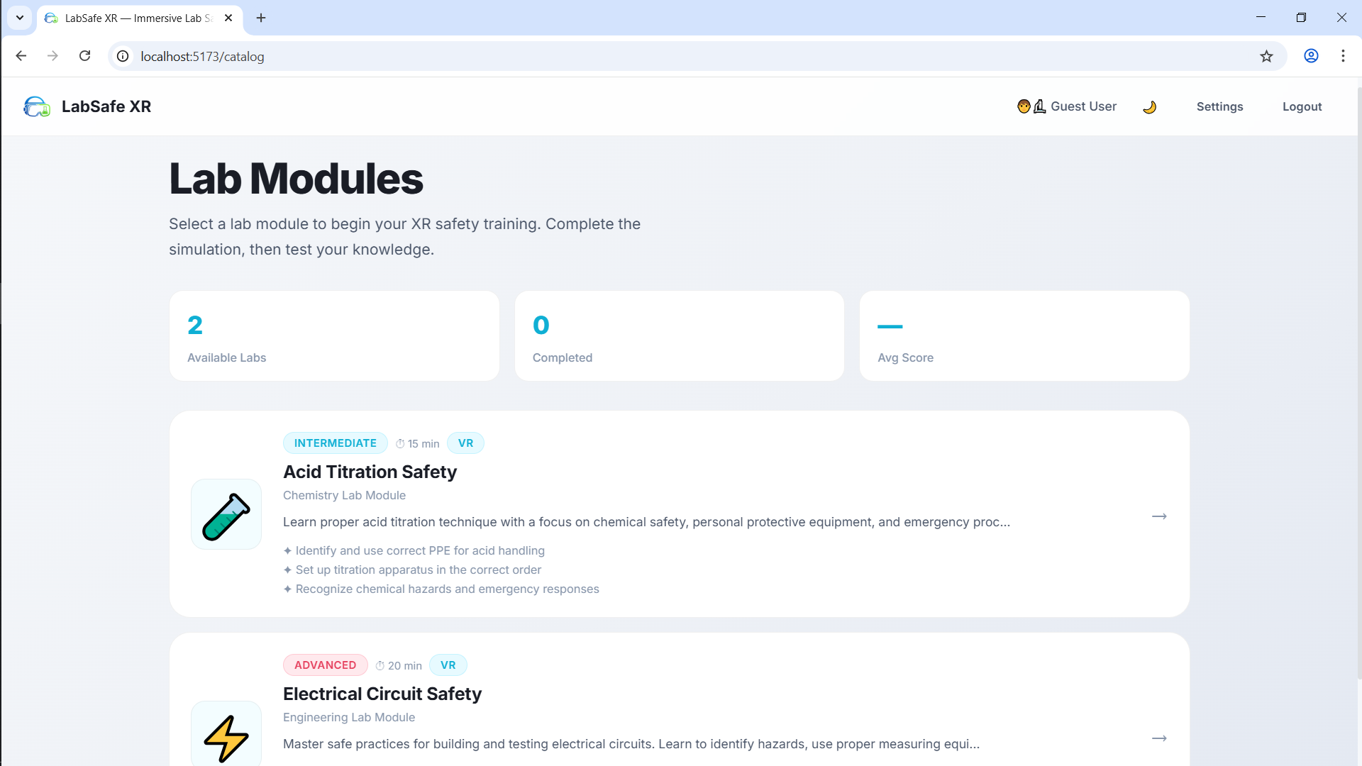 LabSafe XR | Devpost