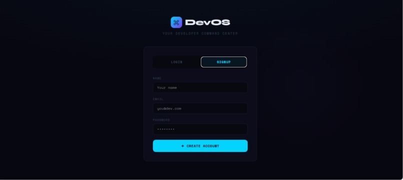DevOs – screenshot 2