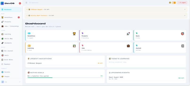 DevOs – screenshot 4