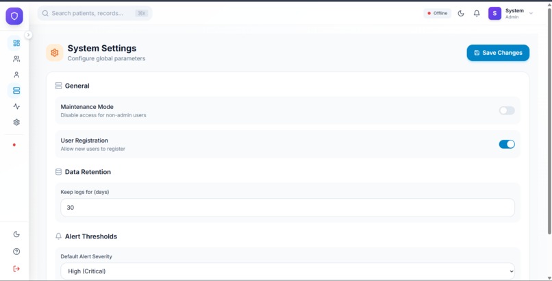 SafeSign – AI Gesture Based Patient Assistance System – screenshot 6