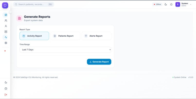 SafeSign – AI Gesture Based Patient Assistance System – screenshot 7