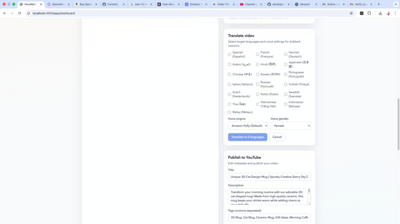NovaReel – screenshot 2