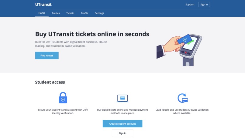 UTransit – screenshot 1