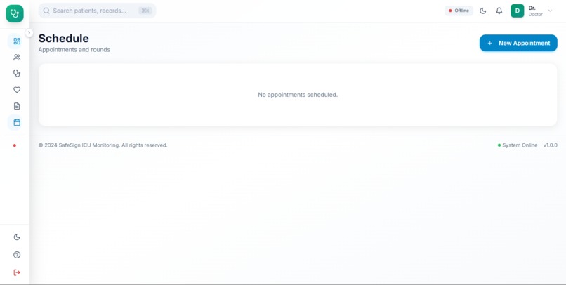 SafeSign – AI Gesture Based Patient Assistance System – screenshot 11