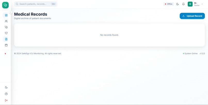 SafeSign – AI Gesture Based Patient Assistance System – screenshot 12