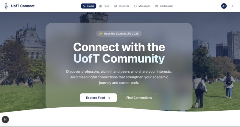 UofT Connect – screenshot 1