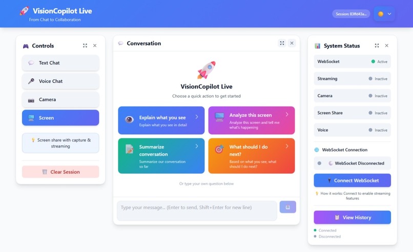 VisionCopilot Live – screenshot 1