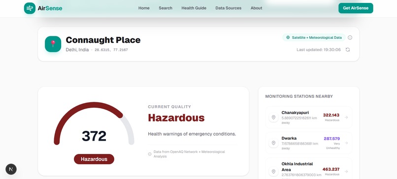 AirSense – screenshot 2