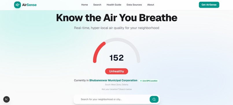 AirSense – screenshot 1