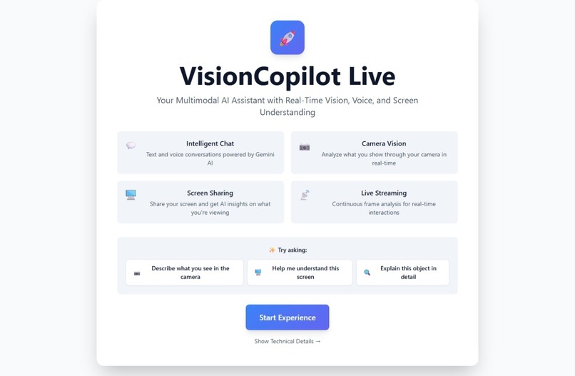 VisionCopilot Live – screenshot 2