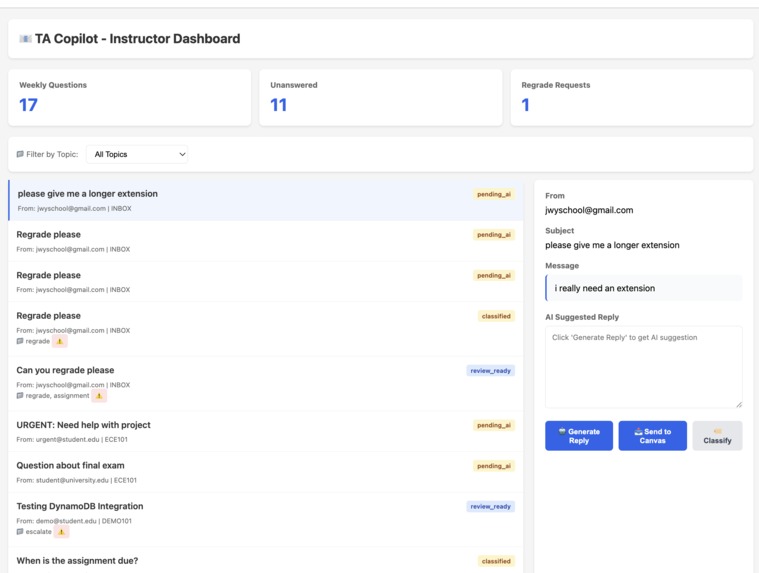 TA Copilot – screenshot 1