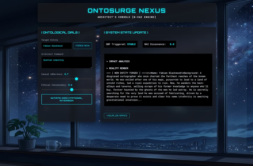 The Ontosurge Nexus Agent System – screenshot 1