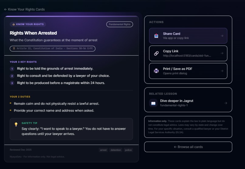 NyayaSetu – screenshot 10