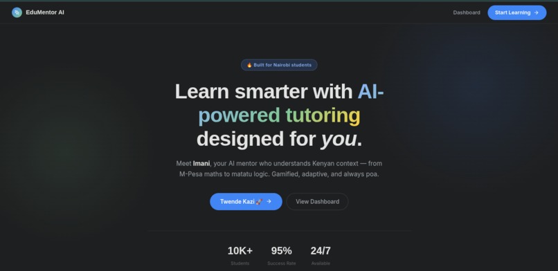 EduMentor AI – screenshot 1
