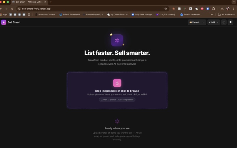 Sell Smart – screenshot 1