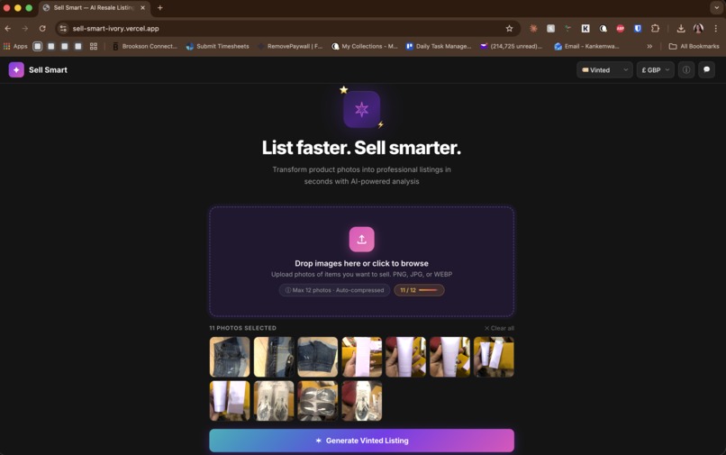Sell Smart – screenshot 5