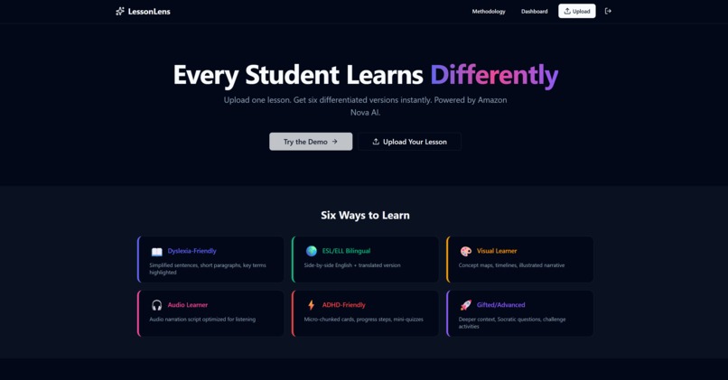 LessonLens – screenshot 1