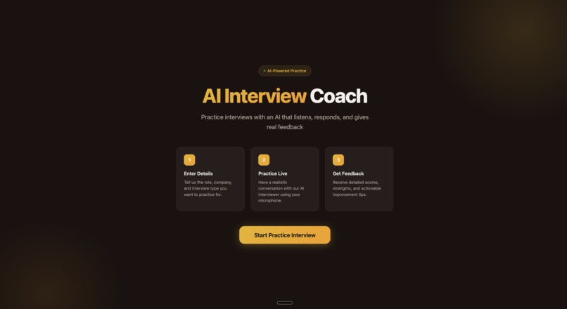 InterviewAI – screenshot 1