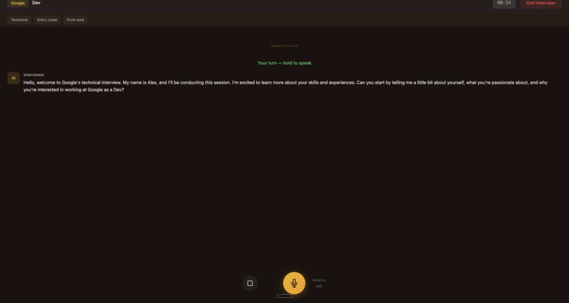 InterviewAI – screenshot 3