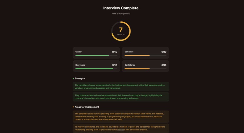 InterviewAI – screenshot 4