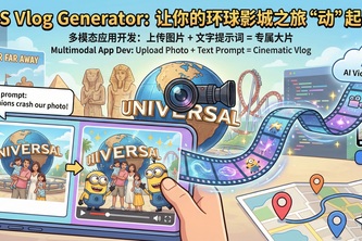 Theme Park Vlog Generator
