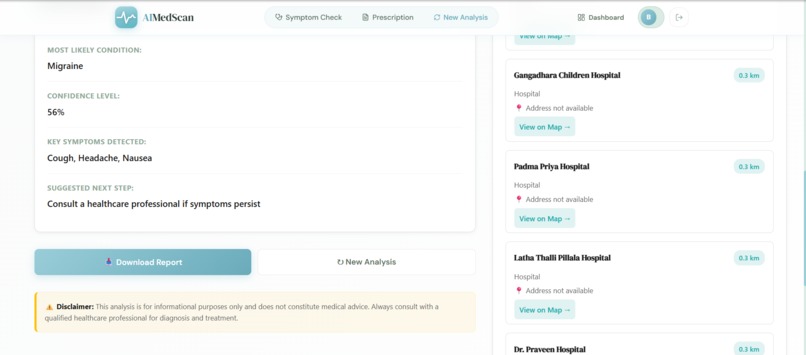 AiMedScan – screenshot 2