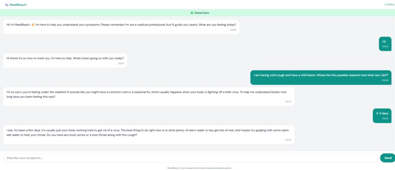 MediReach – screenshot 3