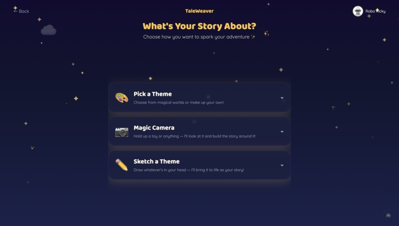 TaleWeaver - Voice-First AI Storytelling App for Kids – screenshot 4