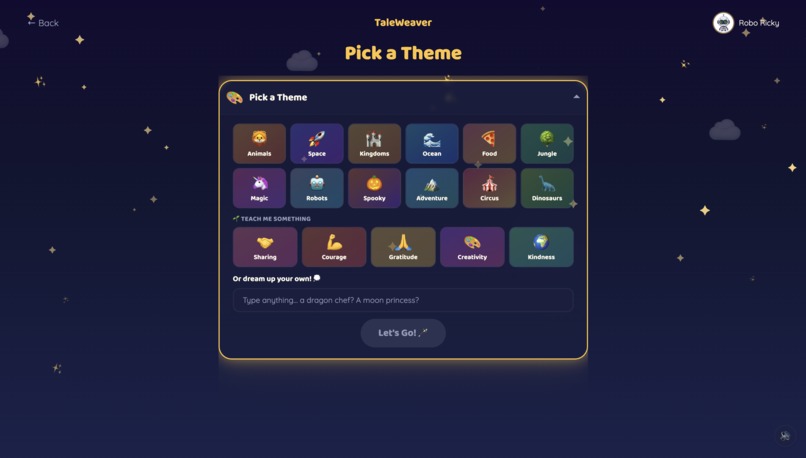 TaleWeaver - Voice-First AI Storytelling App for Kids – screenshot 5