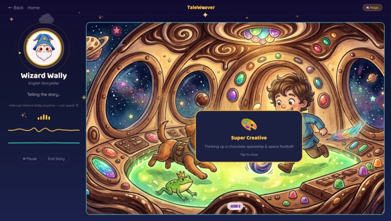 TaleWeaver - Voice-First AI Storytelling App for Kids – screenshot 11