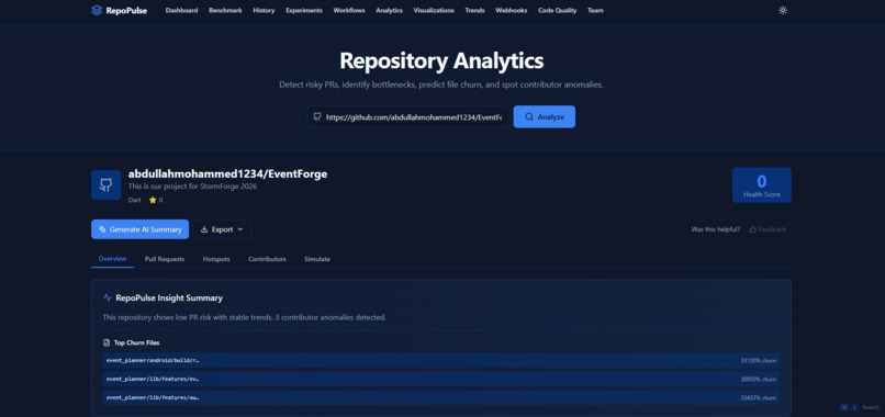 RepoPulse – screenshot 2