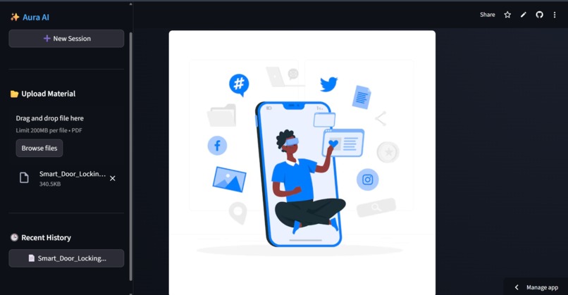 Aura Study AI: Turn Study Material Into Understanding – screenshot 2