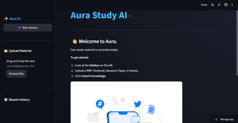 Aura Study AI: Turn Study Material Into Understanding – screenshot 3