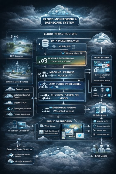 AI Flood Early Warning System  – screenshot 1