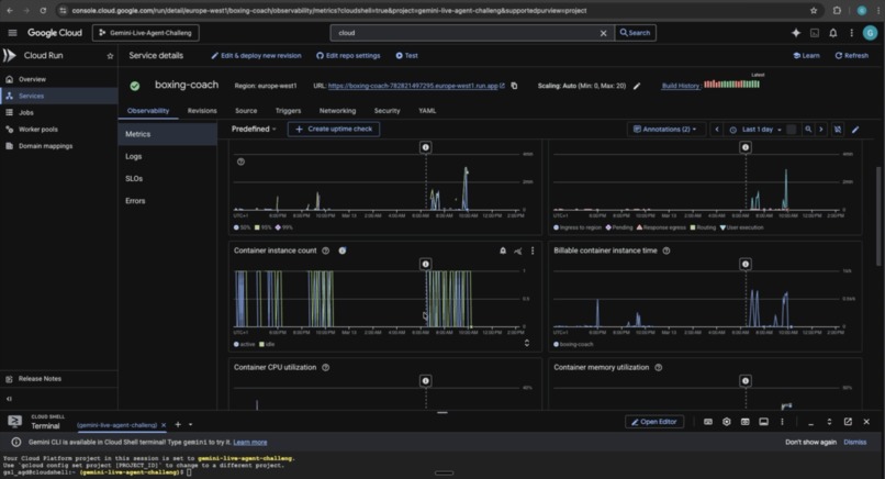 Cornerman AI is a voice-first, multimodal AI boxing coach – screenshot 7