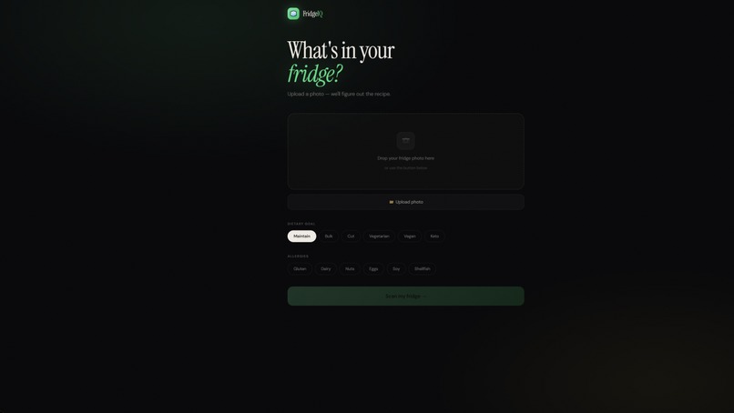 FridgeIQ – screenshot 1