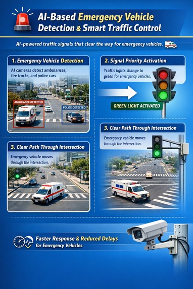 AI-Based Emergency Vehicle DetectionandSmart Traffic Control – screenshot 1