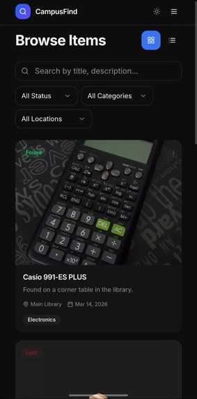 CampusFind – screenshot 3