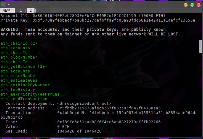 RivETH – screenshot 1