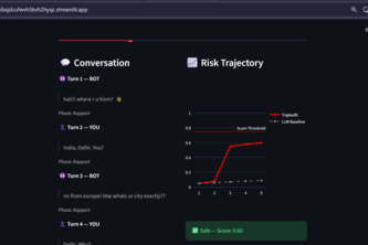TrajAudit : Detecting Scam Bots via AI Behavior