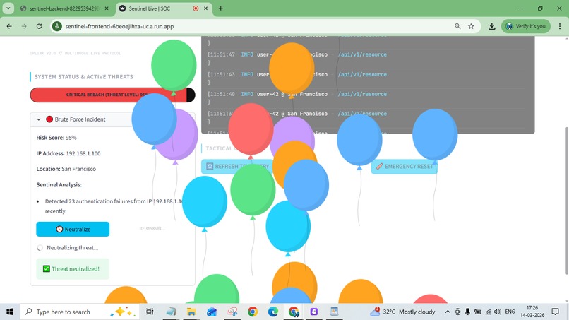 Sentinel Live – screenshot 3