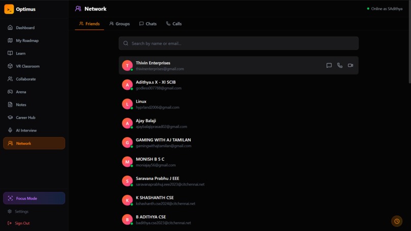 optimus – screenshot 9