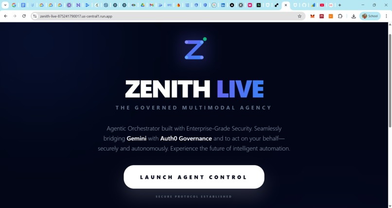 Zenith Live – screenshot 1
