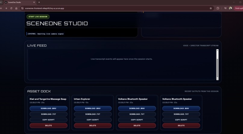 SceneOne Studio – screenshot 3