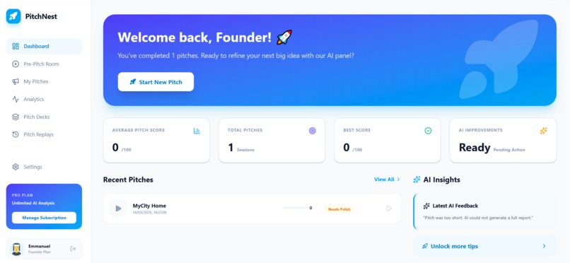 PitchNest – screenshot 4