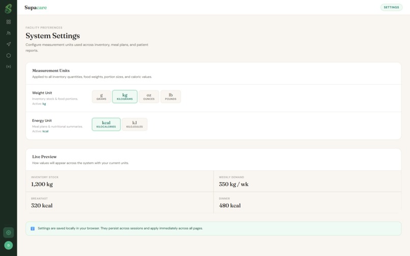 SupaCare – screenshot 1