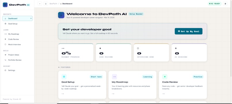 DevPathAI – screenshot 1